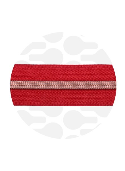 ZipperZoo Red - spiral zipper 1 meter #5