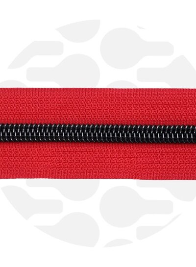 ZipperZoo Red - spiral zipper 1 meter #5
