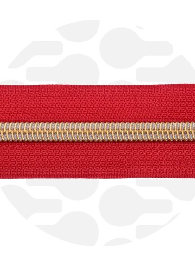 ZipperZoo Red - spiral zipper 1 meter #5