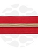 ZipperZoo rood - spiraalrits 1 meter  #5