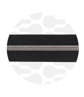 ZipperZoo Black - spiral zipper 1 meter #5