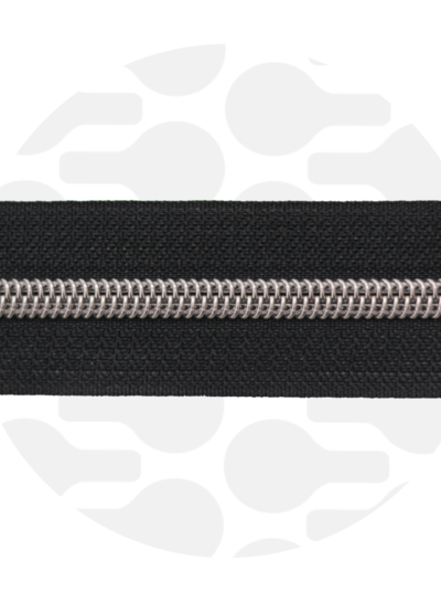 ZipperZoo Black - spiral zipper 1 meter #5