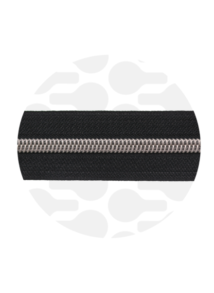 ZipperZoo Black - spiral zipper 1 meter #5