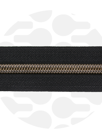 ZipperZoo Black - spiral zipper 1 meter #5