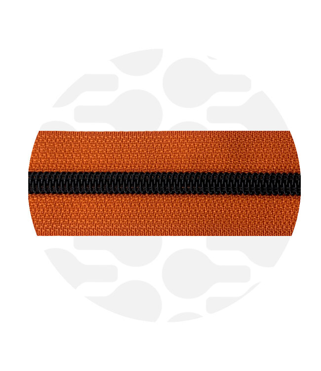 ZipperZoo puffin's bill rood - spiraalrits 1 meter  #5