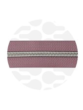 ZipperZoo Dark Lilac - spiral zipper 1 with #5
