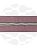 ZipperZoo Dark Lilac - spiral zipper 1 with #5