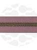 ZipperZoo Dark Lilac - spiral zipper 1 with #5