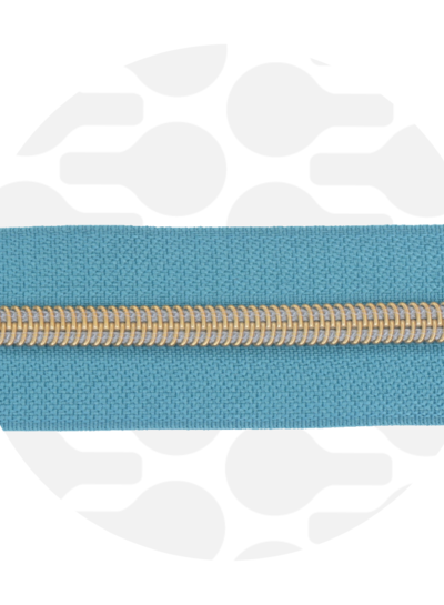 ZipperZoo dusty turquoise - spiral zipper 1 meter #5