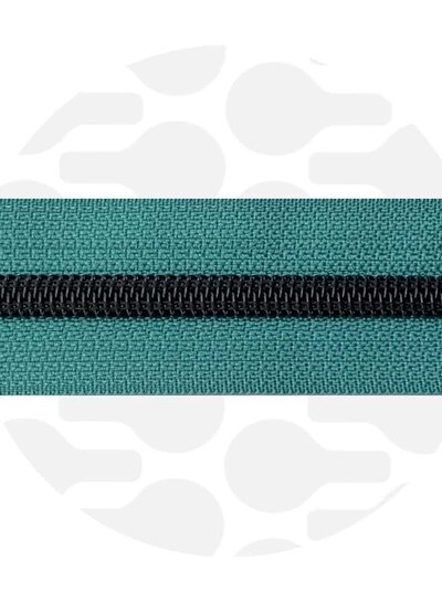 ZipperZoo Seaspray Teal - spiral zipper 1 meter #5