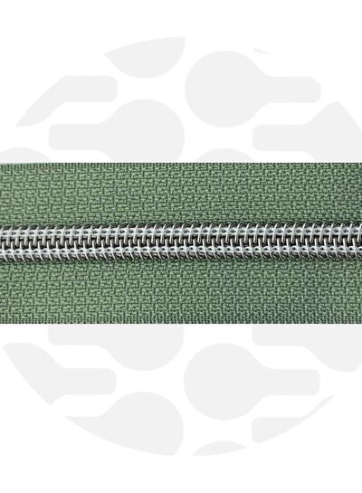 ZipperZoo Willow Green - spiral zipper 1 meter #5