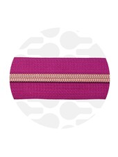 ZipperZoo Amarant Magenta - spiral zipper 1 with #5
