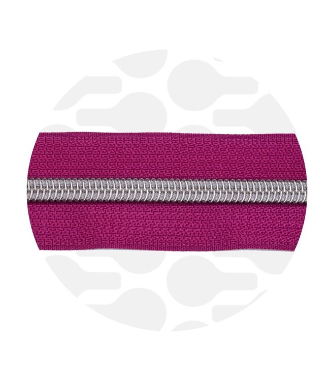 ZipperZoo amarant magenta - spiraalrits 1 met #5