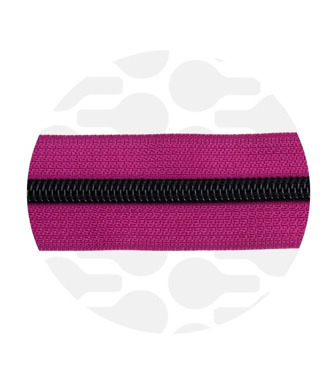 ZipperZoo amarant magenta - spiraalrits 1 met #5