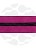 ZipperZoo Amarant Magenta - spiral zipper 1 with #5