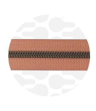 ZipperZoo blush melon - spiraalrits 1 meter  #5