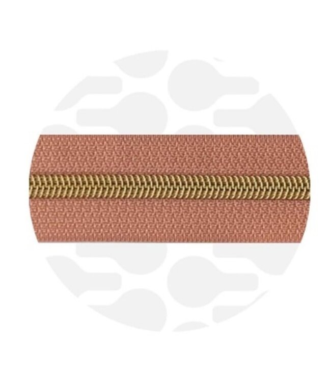 ZipperZoo blush melon - spiraalrits 1 meter  #5