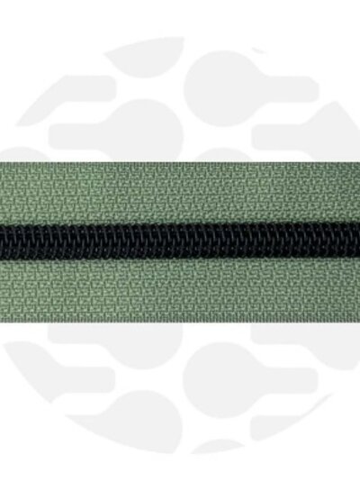 ZipperZoo Willow Green - spiral zipper 1 meter #5