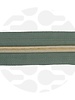 ZipperZoo sage green - spiraalrits 1 met #5