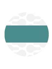 ZipperZoo Seaspray Teal - Bag strap pack of 1.5 meters