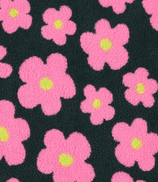 Madeline Neon pink flowers - beautiful sturdy teddy