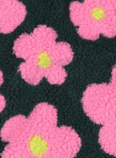 Madeline Neon pink flowers - beautiful sturdy teddy