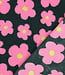 Madeline Neon pink flowers - mooie stevige teddy