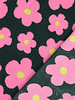 Madeline Neon pink flowers - mooie stevige teddy