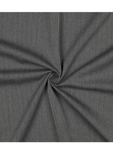 Herringbone wool touch - anthracite - beautiful stylish fabric