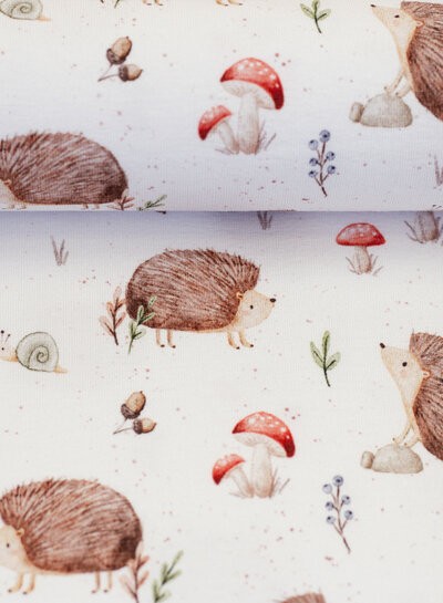 hedgehogs - soft jersey