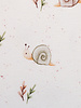 colorful snails - soft jersey
