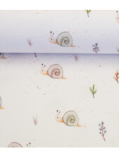 kleurrijke slakken - zachte tricot