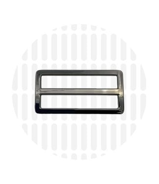 ZipperZoo 2-Pack Slide Buckle Tight - 50mm - Gun Metal