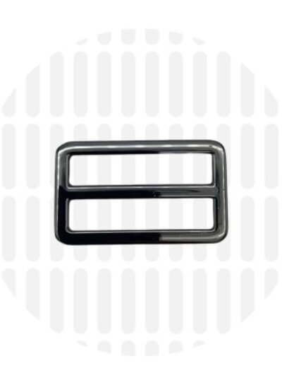 ZipperZoo 2-Pack Slide Buckle Tight - 38mm - Gun Metal