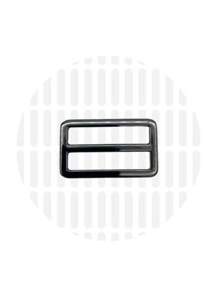 ZipperZoo 2-Pack Slide Buckle Tight - 38mm - Gun Metal