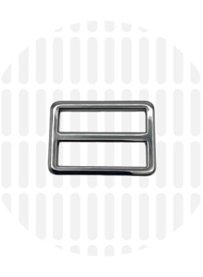 ZipperZoo 2-pack schuifgesp strak - 32 mm - gun metal