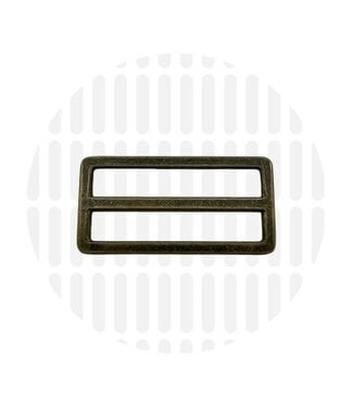 ZipperZoo 2-Pack Sliding Buckle Tight - 50mm - Bronze