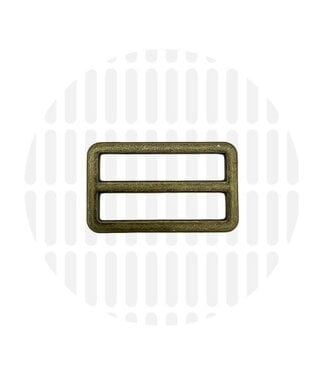 ZipperZoo 2-Pack Sliding Buckle Tight - 38mm - Bronze