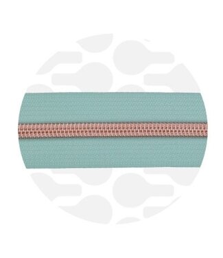 ZipperZoo mint groen - spiraalrits 1 meter  #5