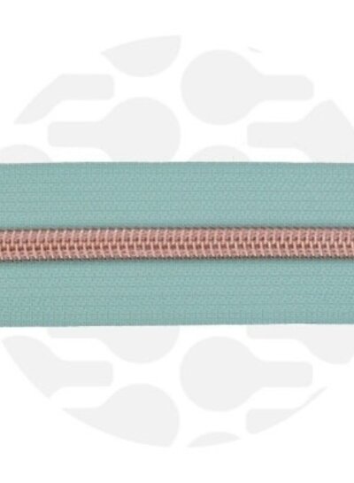 ZipperZoo mint groen - spiraalrits 1 meter  #5