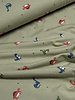 tiny dinos - khaki - jersey