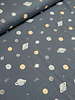 Madeline planets - steel blue - jersey