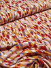 Madeline colourful spots roze rood oranje - viscose