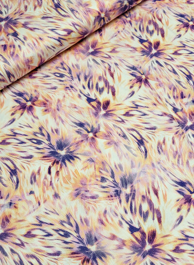 Madeline sunflare - silktouch - woven viscose with light stretch