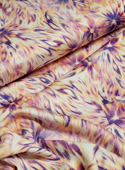 Madeline sunflare - silktouch - woven viscose with light stretch