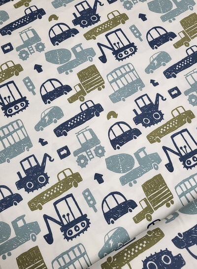 Madeline fancy cars - french terry