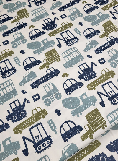 Madeline fancy cars - french terry