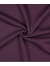mauve wine (aubergine)  - dikke jogging, zacht opgeruwd aan de binnenkant