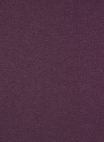 mauve wine (aubergine)  - dikke jogging, zacht opgeruwd aan de binnenkant