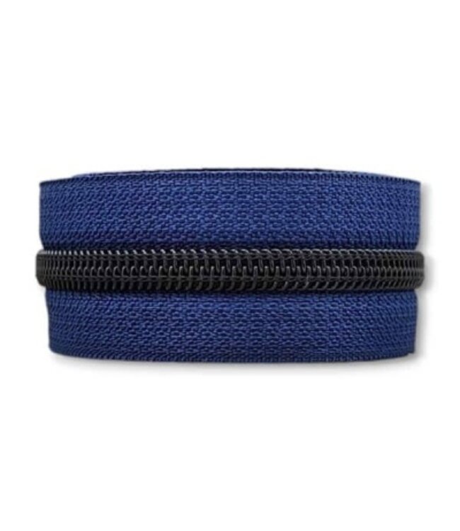 ZipperZoo marineblauw - Lazulli Blue - spiraalrits 1 meter #5